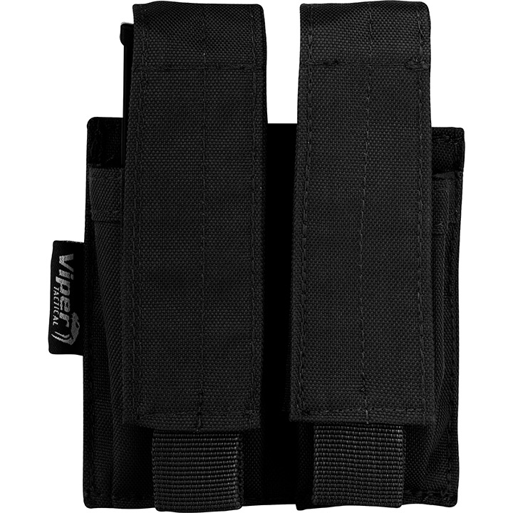 Viper Double Pistol Mag Pouch Black