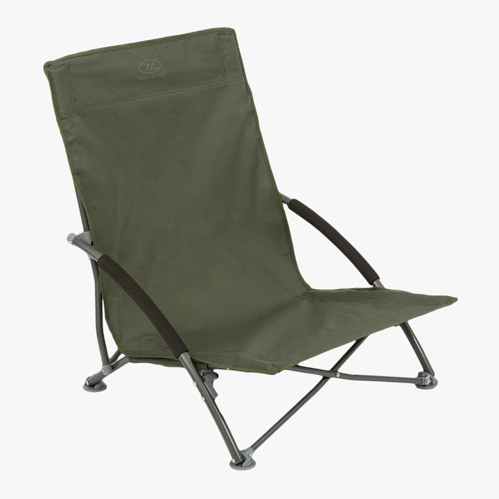 Highlander Perch Camping Chair Olive Green