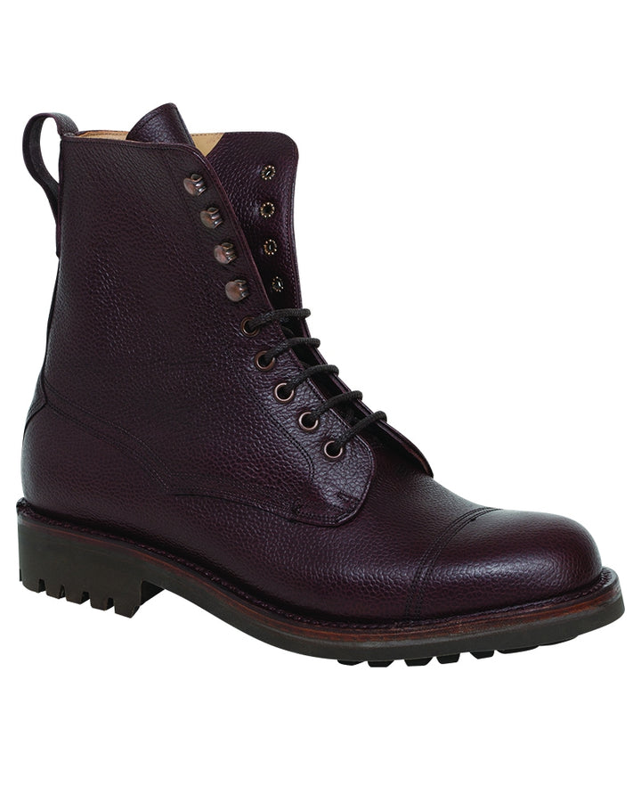 Hoggs Of Fife Rannoch Veldtschoen Lace Boots Dark Brown