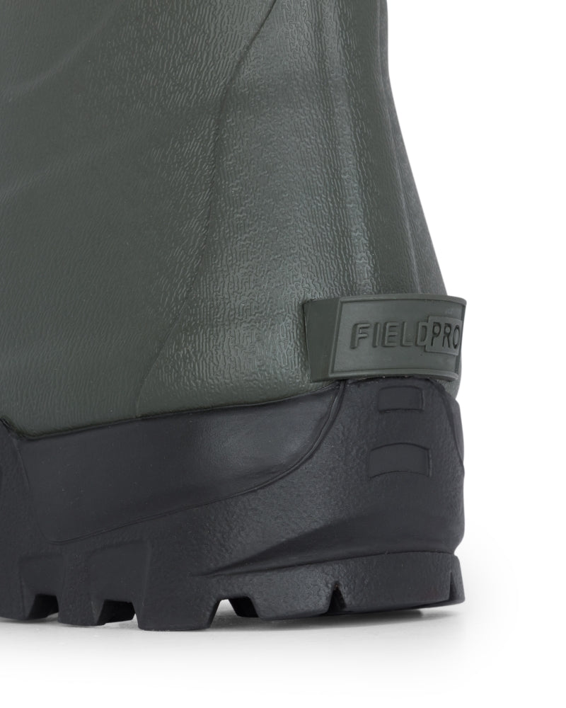 Hoggs Of Fife Field Sport Neoprene-lined Wellington Field Green