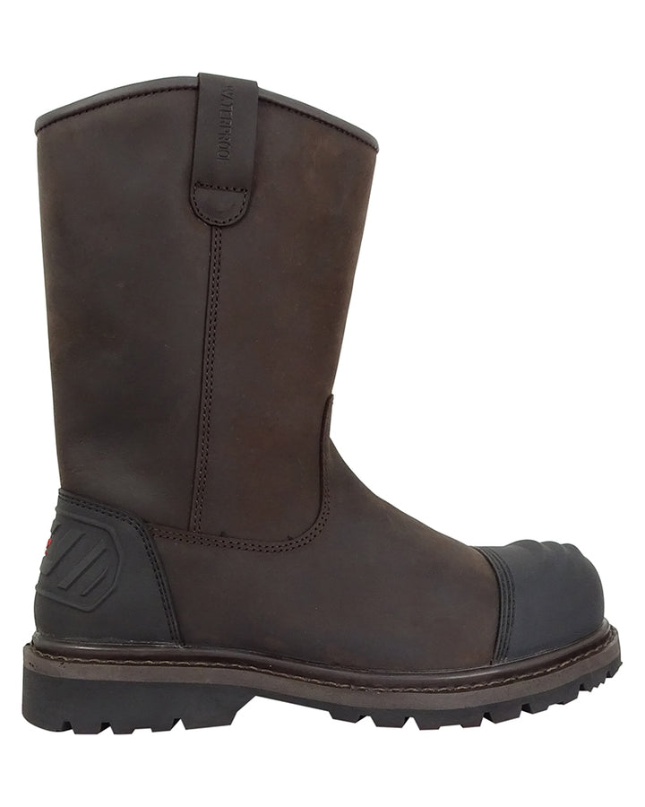 Hoggs Of Fife Thor Safety Rigger Boots Crazy Horse Brown