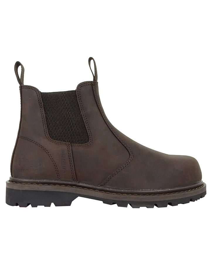 Hoggs Of Fife Zeus Safety Dealer Boots Crazy Horse Brown