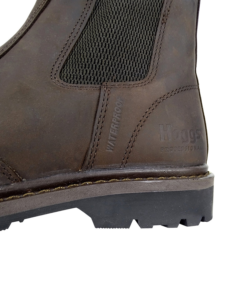 Hoggs Of Fife Zeus Safety Dealer Boots Crazy Horse Brown