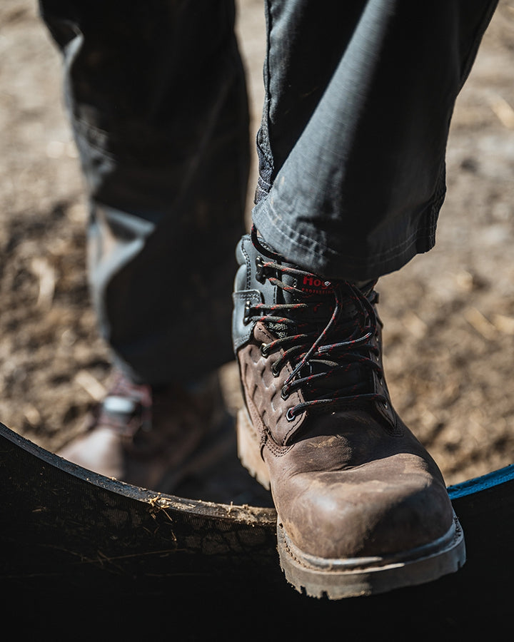 Hoggs Of Fife Hercules Safety Lace-up Boots Crazy Horse Brown