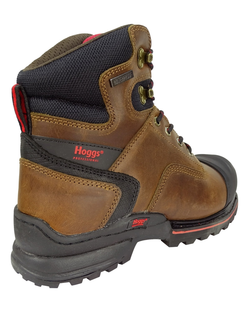 Hoggs Of Fife Artemis Safety Lace-up Boots Crazy Horse Brown