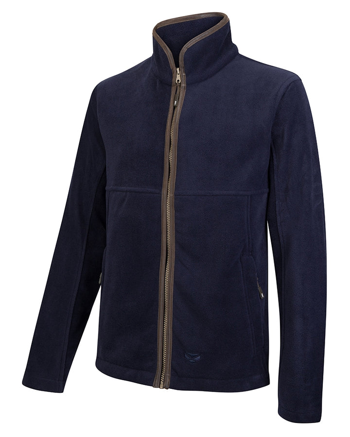 Hoggs Of Fife Stenton Technical Fleece Jacket Midnight Navy