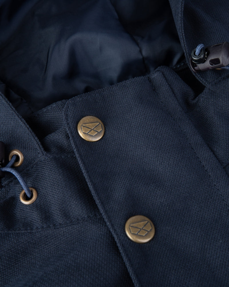 Hoggs Of Fife Struther Zip Through Jacket Navy