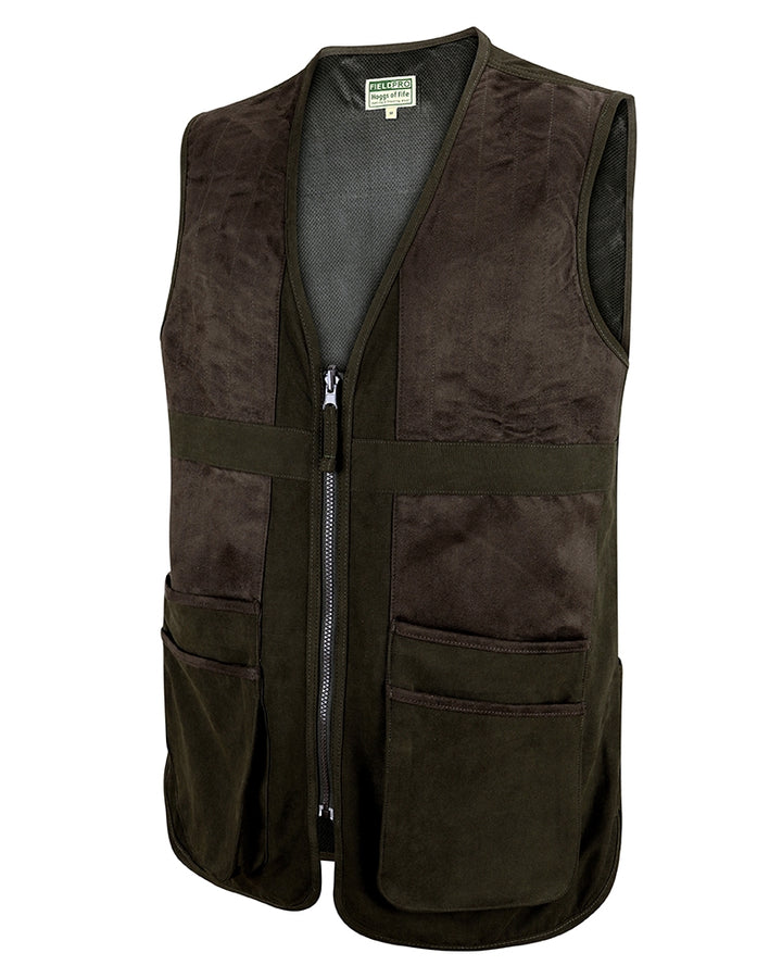 Hoggs Of Fife Struther Shooting Vest Dark Green