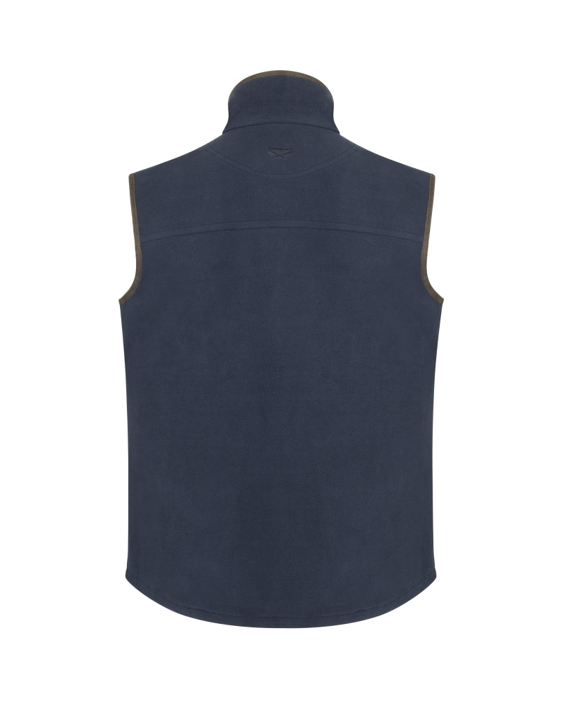 Hoggs Of Fife Woodhall Fleece Gilet Navy