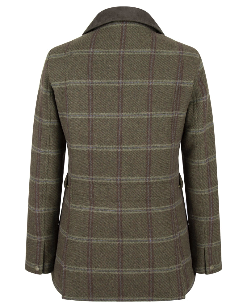 Hoggs Of Fife Musselburgh Ladies Tweed Field Coat Bracken Tweed