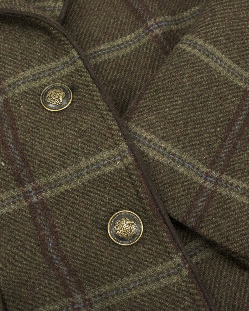 Hoggs Of Fife Musselburgh Ladies Tweed Hacking Jacket Bracken Tweed