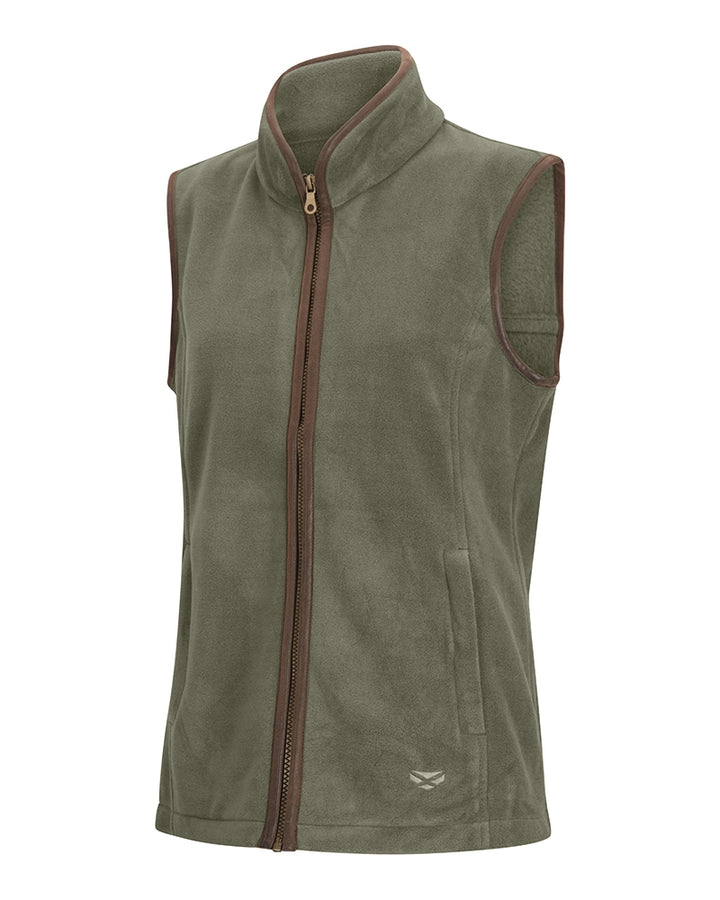 Hoggs Of Fife Stenton Ladies Fleece Gilet Lovat