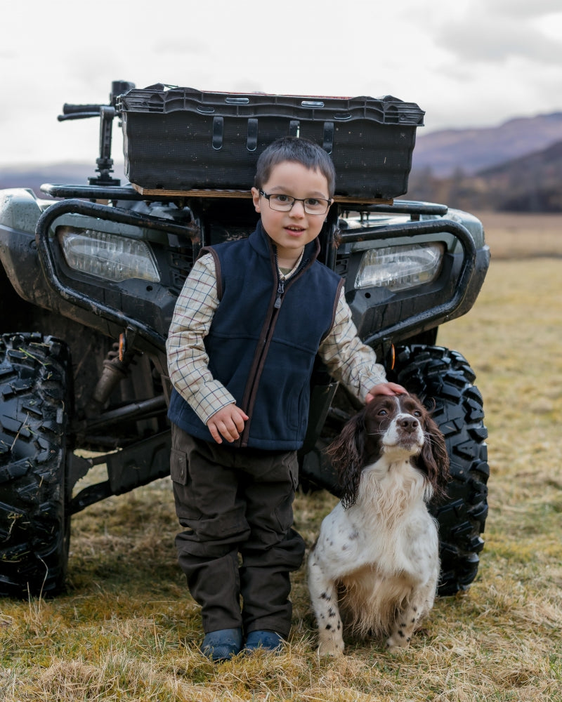 Hoggs Of Fife Struther Junior W/P Trouser Green