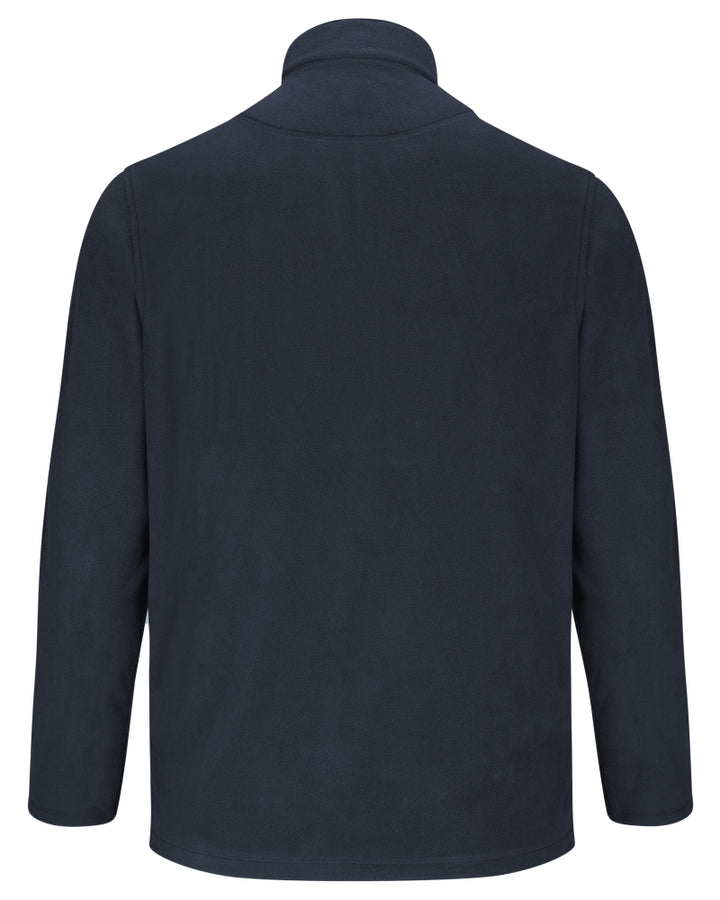 Hoggs Of Fife Islander 1/4 Zip Micro-Fleece Shirt Navy