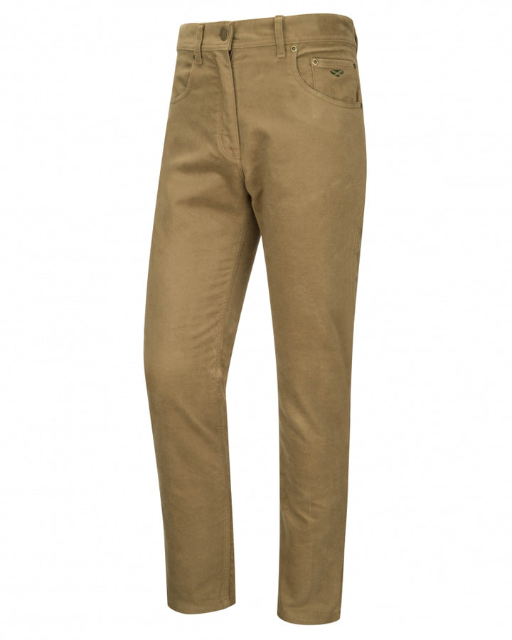 Hoggs Of Fife Carrick Technical Stretch Moleskin Trouser Dried Moss