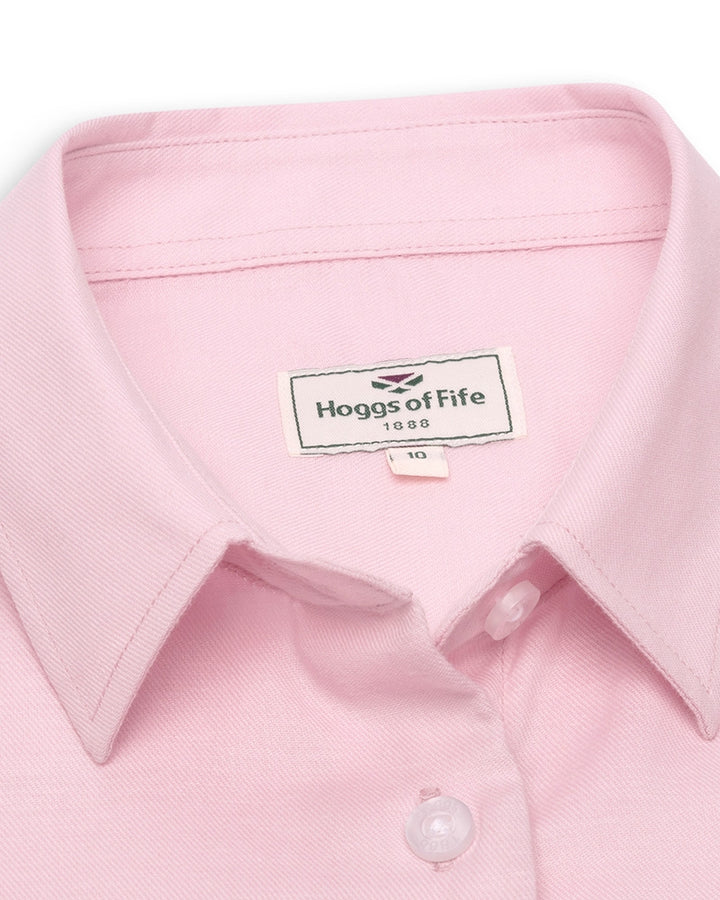 Hoggs Of Fife Callie Twill Shirt Pink