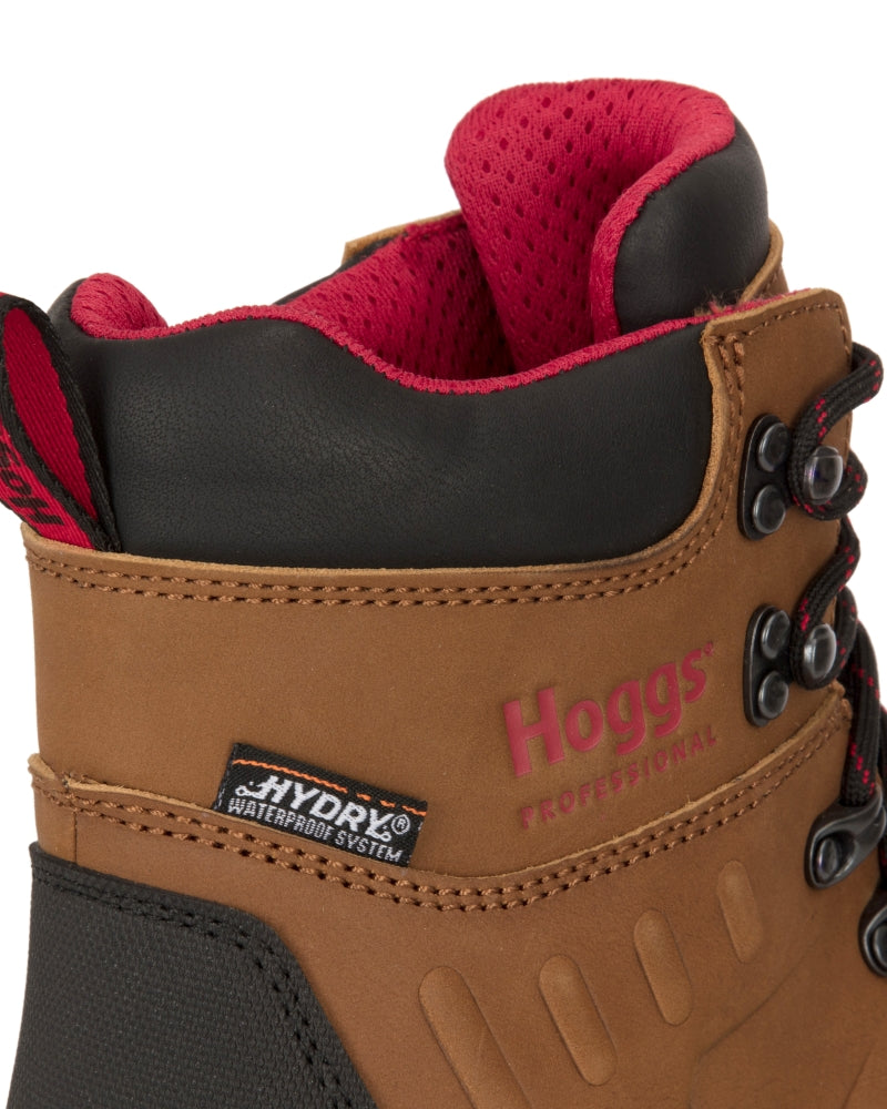 Hoggs Of Fife Poseidon S3 Safety Lace-Up Boot Tan Nubuck